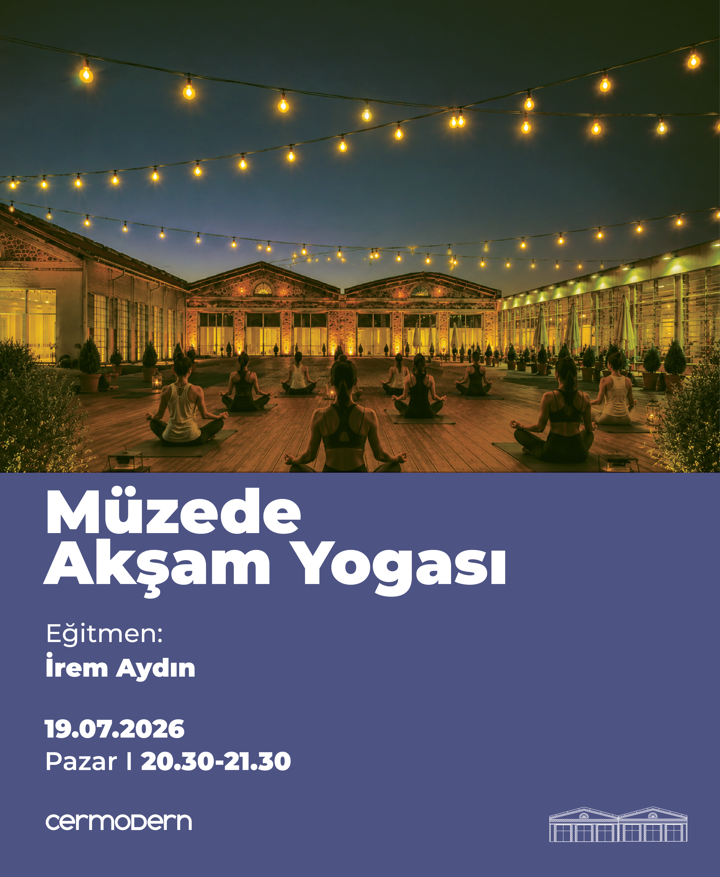 Müzede Akşam Yogası